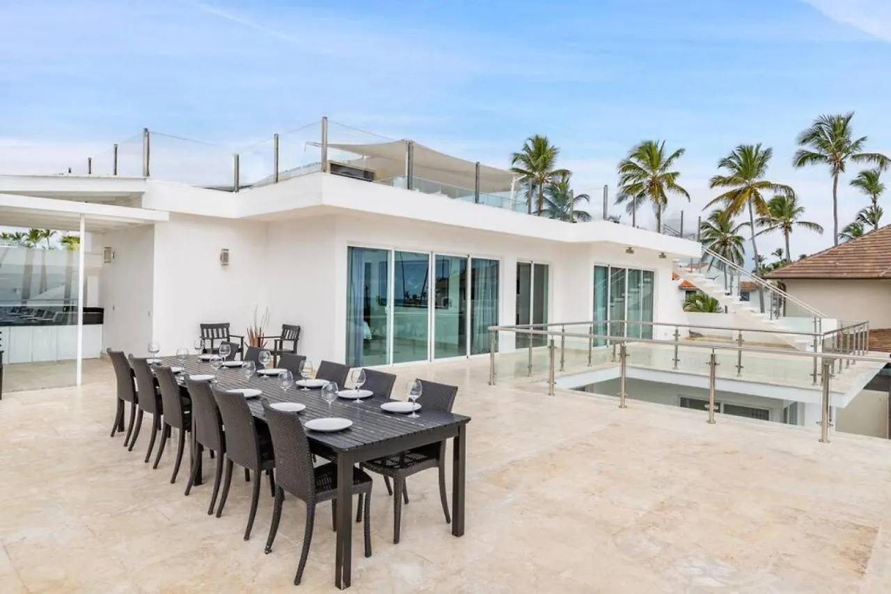 Villa Pandora Beach Front Villa With Chef Game Room Pool Punta Cana